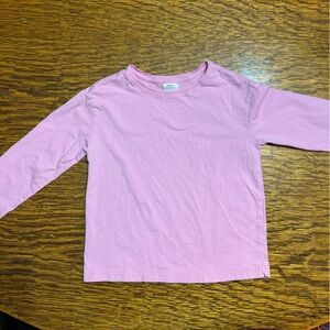 Hanna Anderson Kids Pink Long Sleeve Shirt 110cm/Size 5
